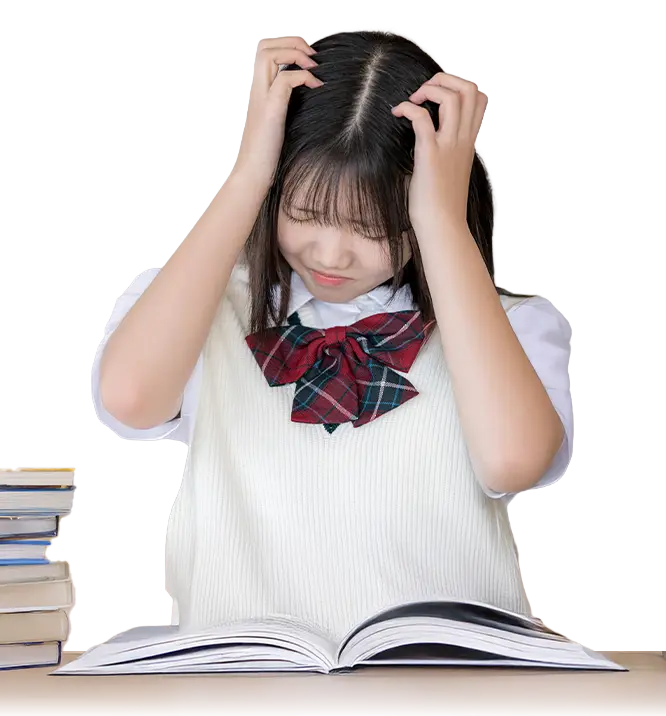 困っているマーク