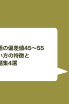 中学受験国語の偏差値４５～５５から伸びない方の特徴と、オススメ問題集４選