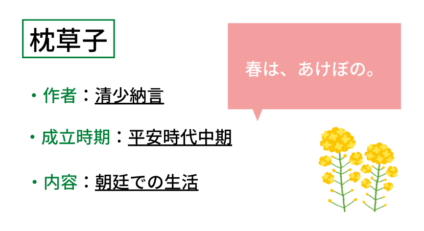 枕草子