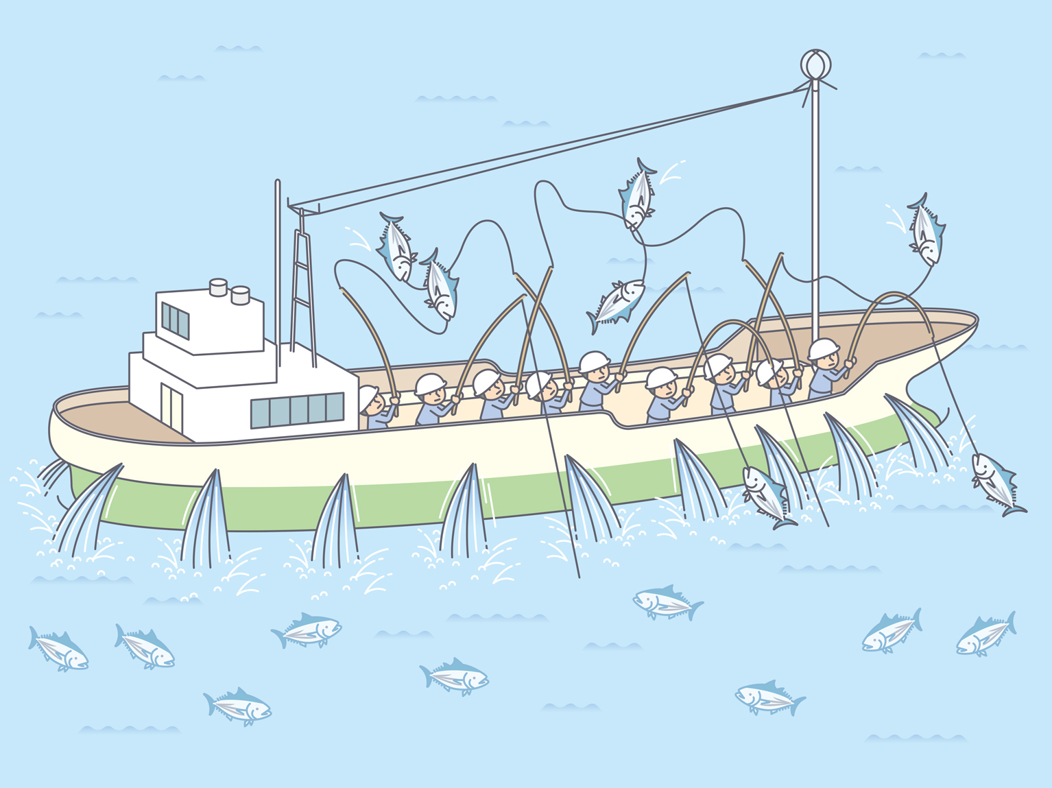 一本釣り