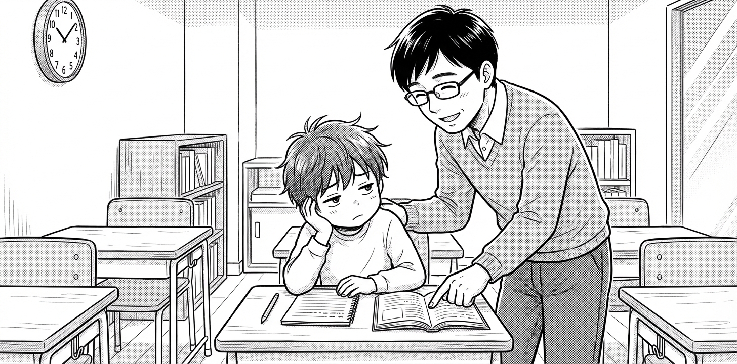 やる気のない子に最適な個別塾での学び方 サムネイル