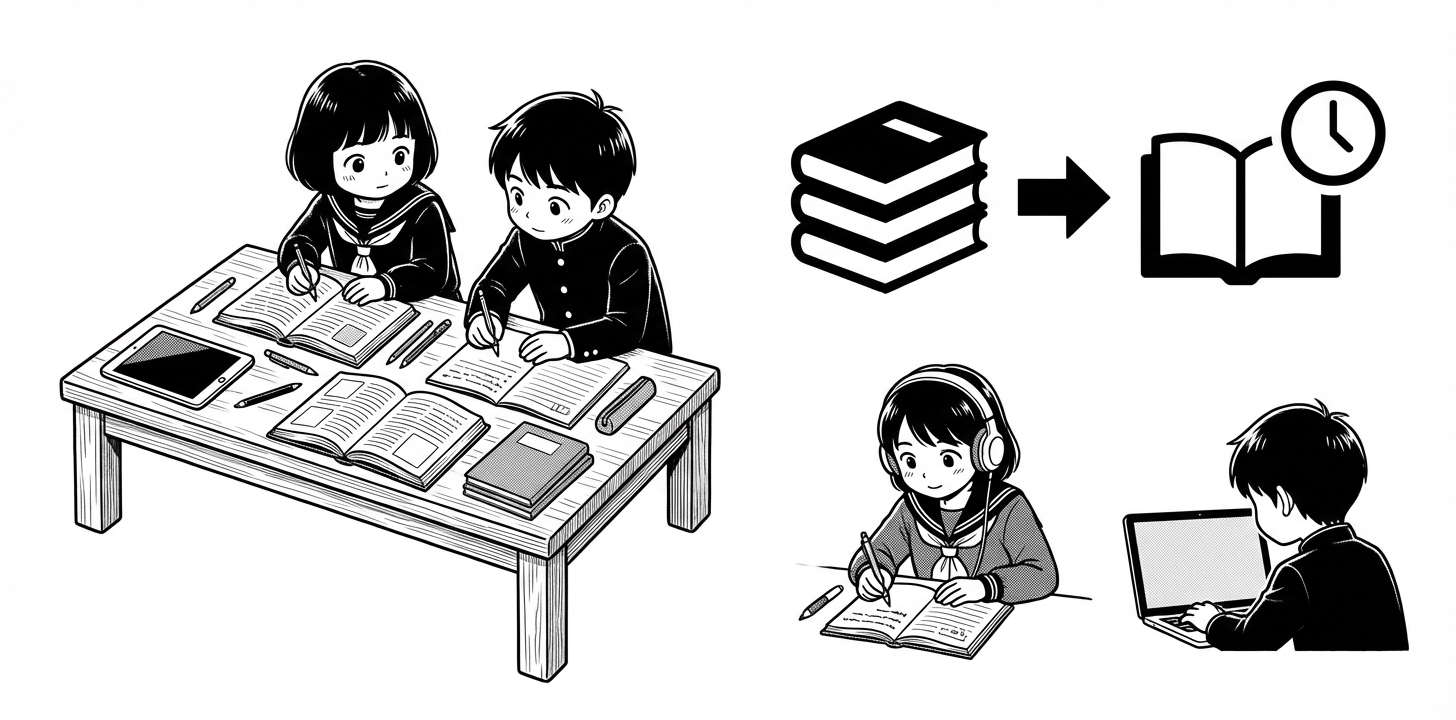 春休みの予習・復習を最適化する方法とおすすめ教材 サムネイル
