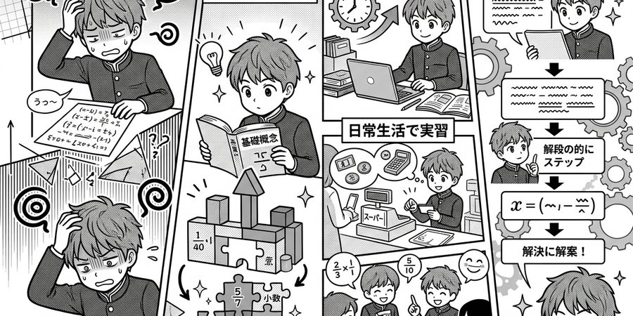 算数の応用問題を解く力をつける方法