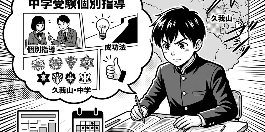 久我山での中学受験個別指導の選び方と成功法