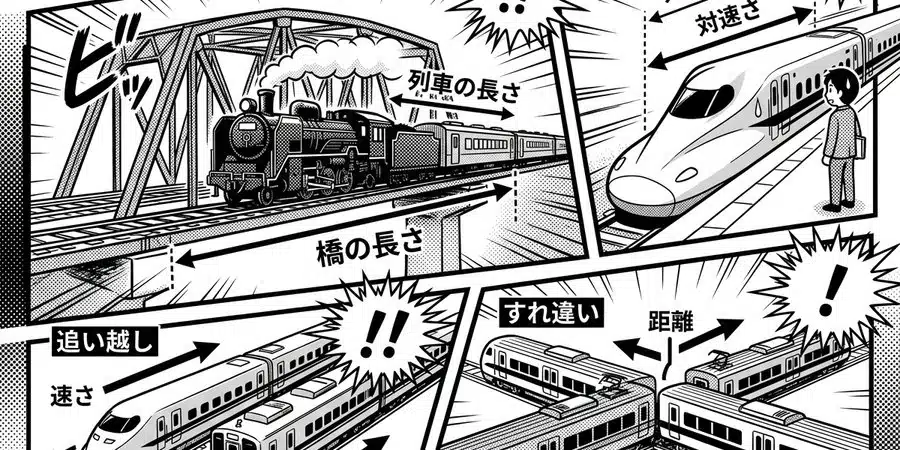算数の通過算攻略法:ポイントと解き方を徹底解説