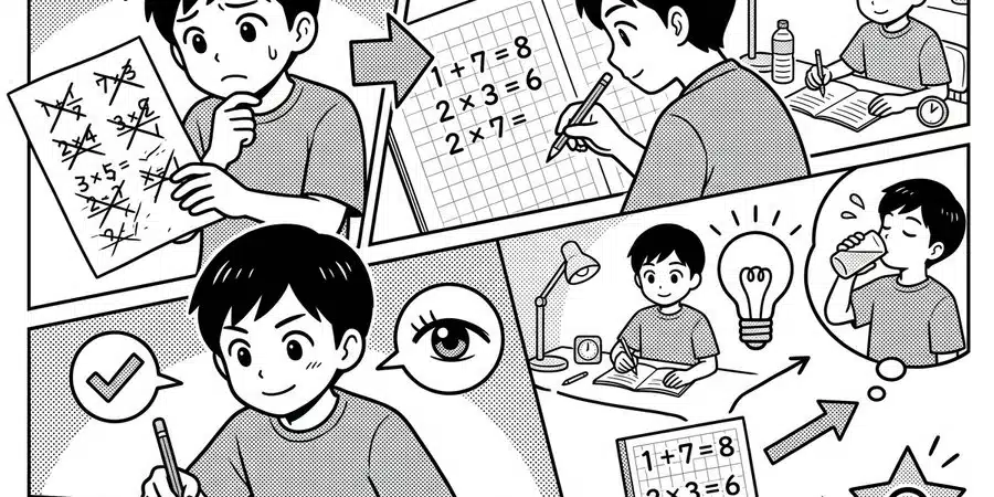 算数の計算ミスをなくす方法|効果的な対策と習慣