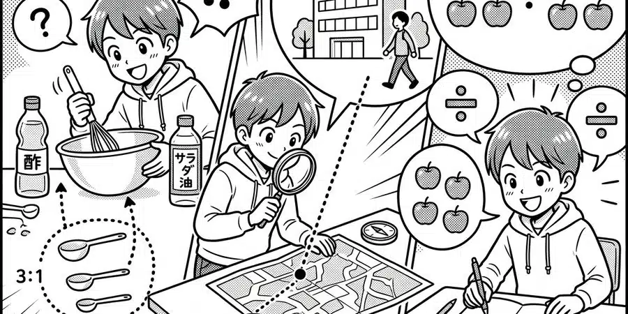 算数の比の使い方完全ガイド|小学生向け解説