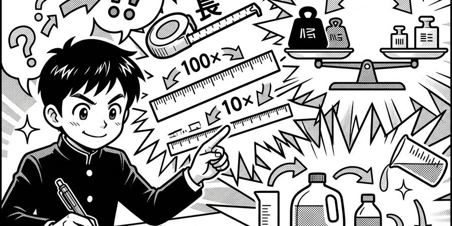 算数の単位換算を簡単に!効率的な覚え方指南