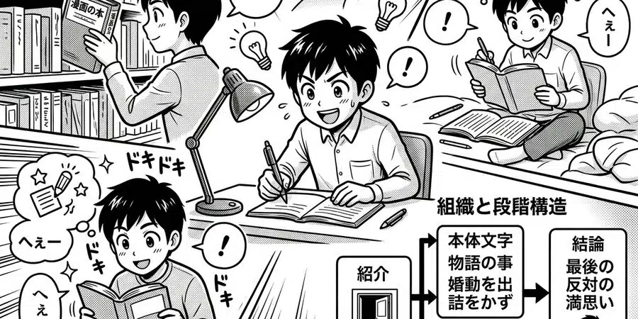 読書感想文の書き方完全ガイド|簡単ステップでスラスラ書ける