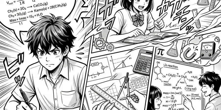 理科計算問題のコツを徹底解説|成績アップの秘訣