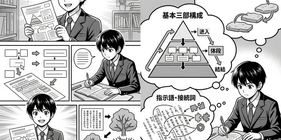 国語文章の構成を意識する効果的な練習法