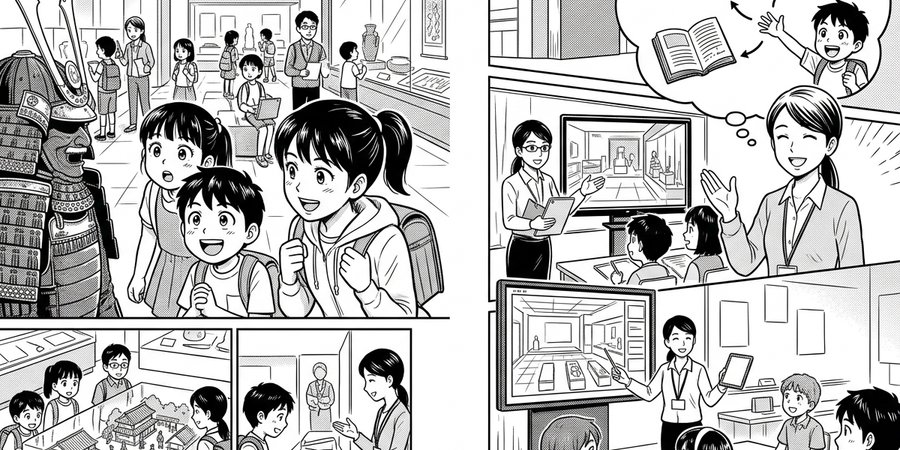 博物館を活用した社会科の学び方ガイド