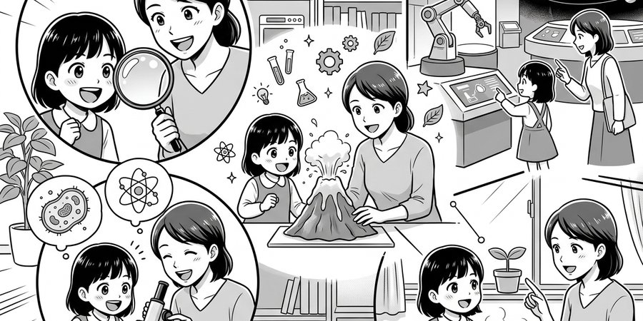 理科を好きになるきっかけづくり!家庭でできる方法