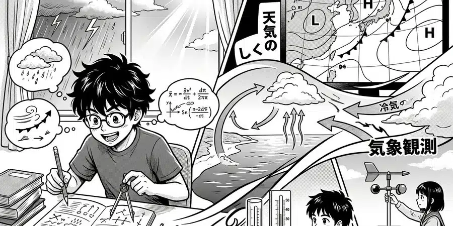 理科天気と気象の学習法:中学受験攻略ガイド