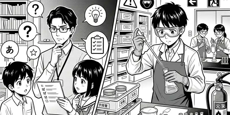 理科実験の安全な進め方ガイド|ステップと注意点