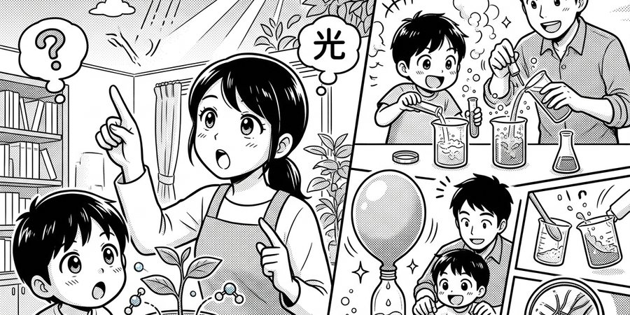 身の回りの科学に興味を持たせる方法