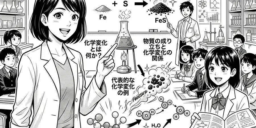 理科の化学変化をわかりやすく教える方法