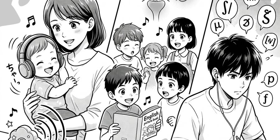 英語耳を育てる方法とポイント:年齢別ガイド
