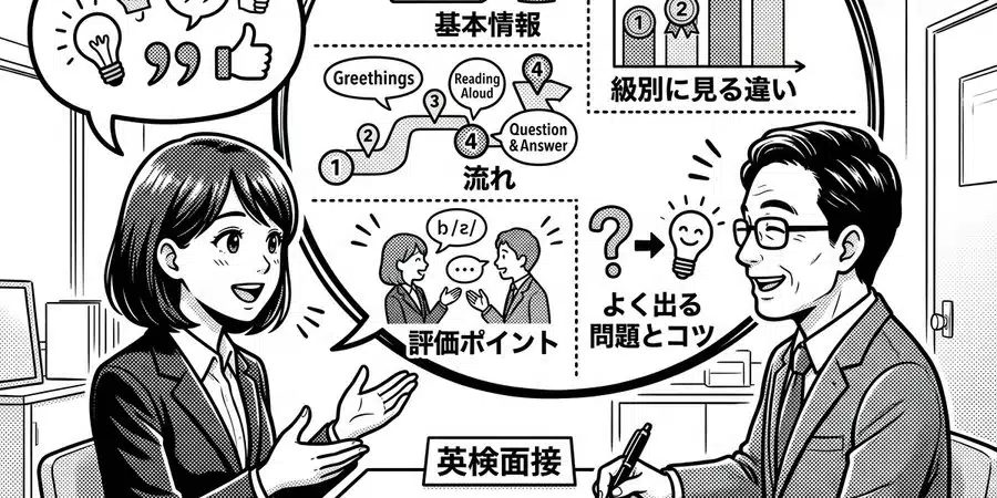 英検面接対策のポイント徹底解説!合格への道