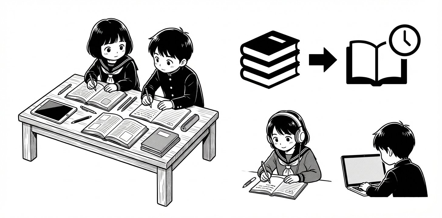春休みの予習・復習を最適化する方法とおすすめ教材